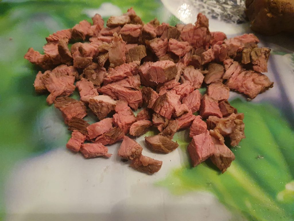 Snert met bacon en rundvlees