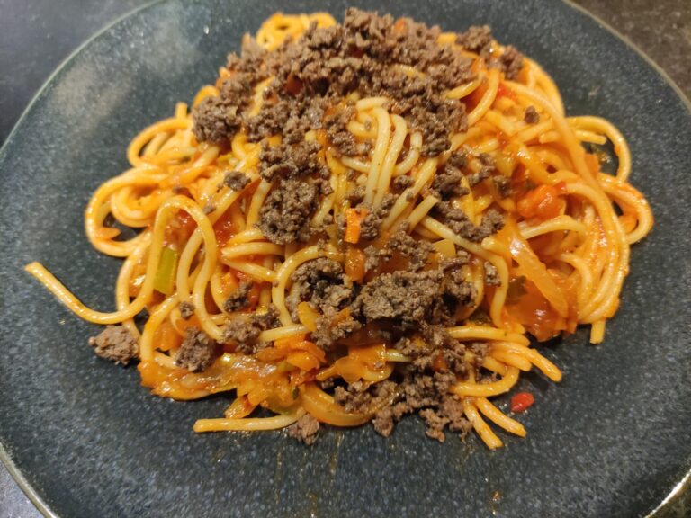 Spaghetti Bolognese met gehakt