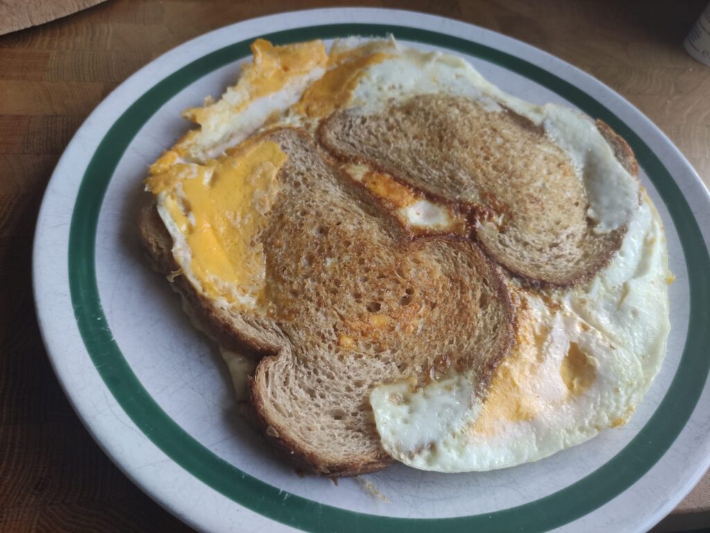 Loaded Egg met stoete