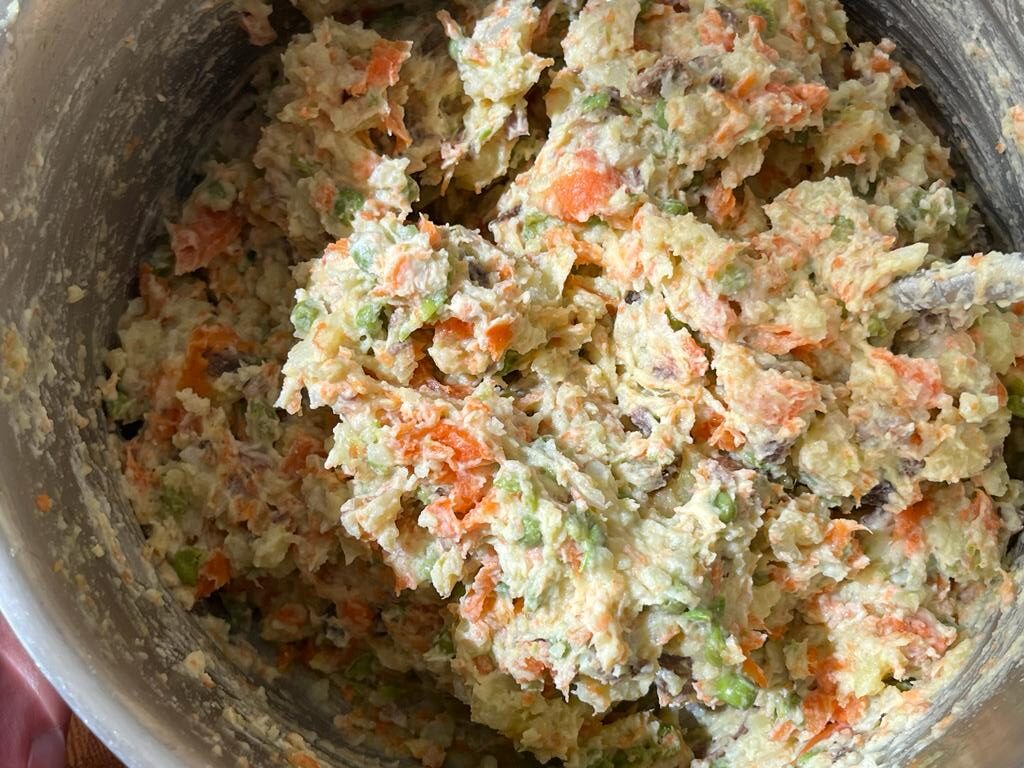 Rundvlees slaatje van Maik