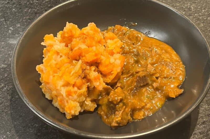 Hutspot met Hachee -Heerlijke stampot met veel rundvlees zonder pakje!